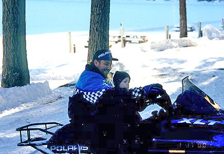 Snowmobile right from home